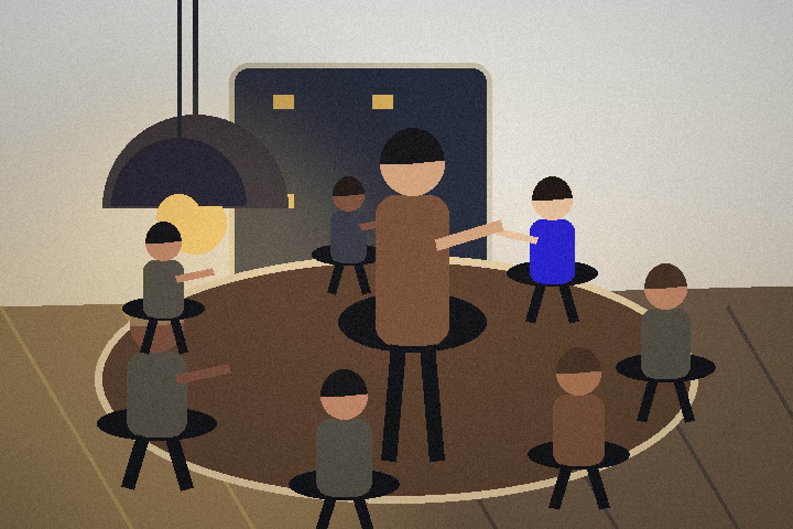 Завершение встречи и свободное общение «Среда людей»